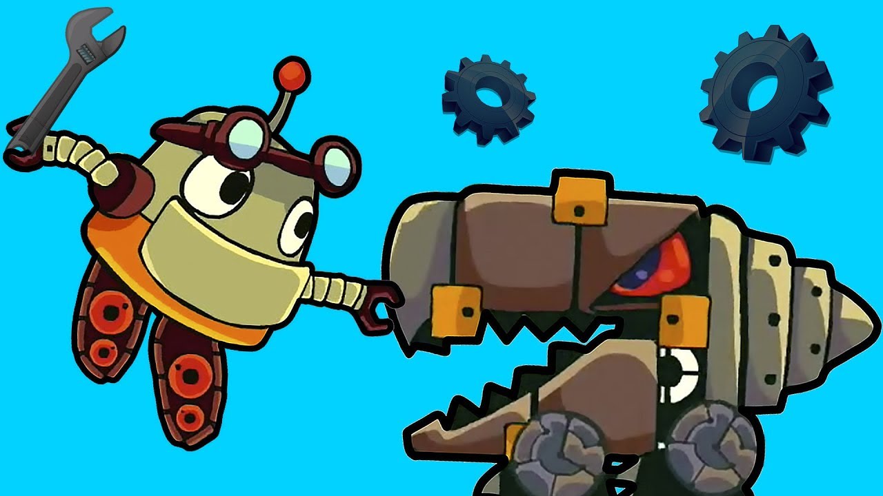 Мультик ИГРА для детей РОБОТ ТРОБО #1