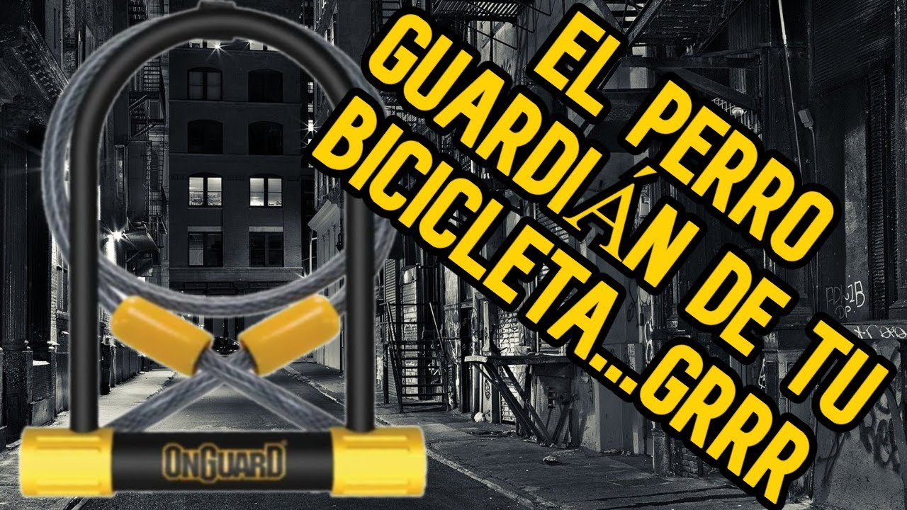ONGUARD 8012 BULLDOG 🔐 UNBOXING+REVIEW (DE LOS MEJORES CANDADOS PARA TU BICICLETA/BMX)