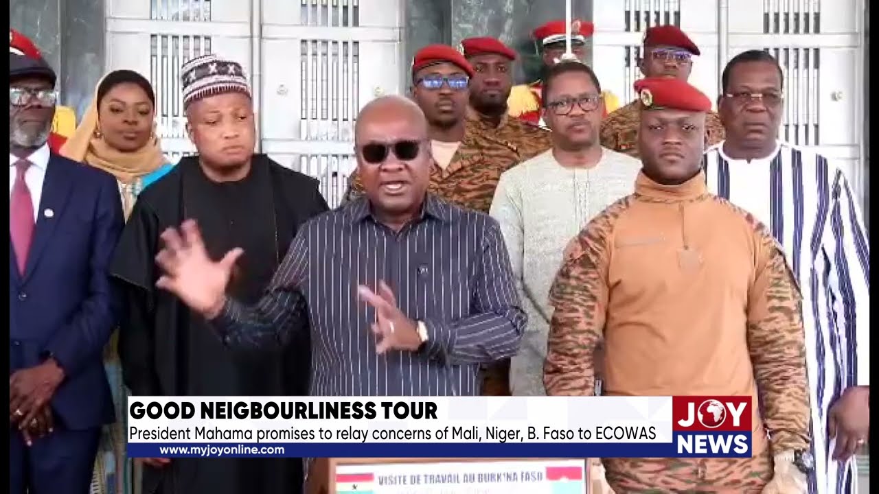 Mahama vows to relay Mali, Niger & Burkina Faso's ECOWAS exit concerns at the upcoming summit