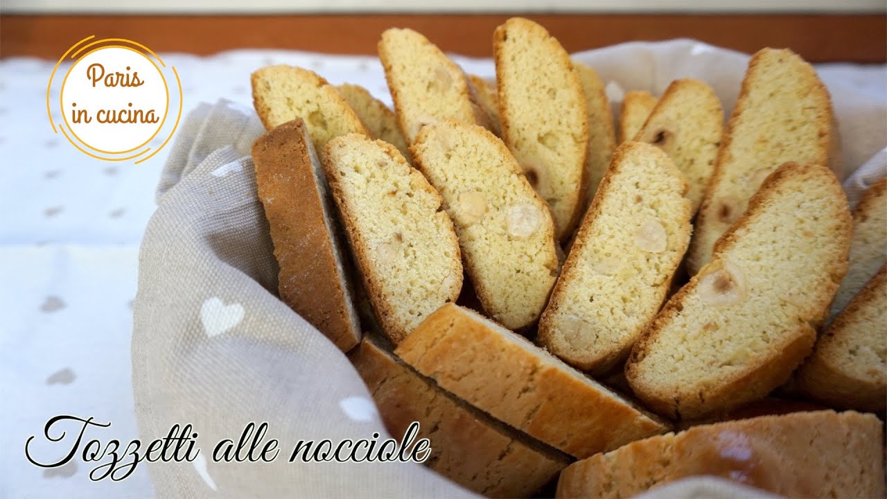 Tozzetti alle Nocciole Romane DOP - NON SONO I CANTUCCI!!! (SUB ENG-FRA-ESP-GER)
