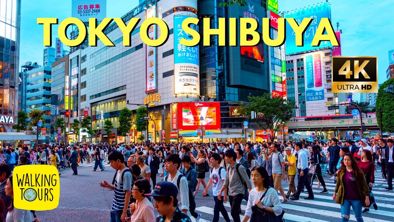 Tokyo Shibuya Crossing Part 2 | Japan Travel | 4K Walking Tour