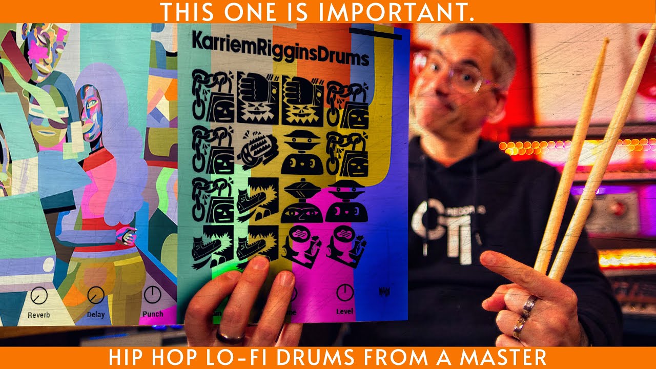 Karriem Riggins Drum Instrument: Hip hop Lo-fi gold!