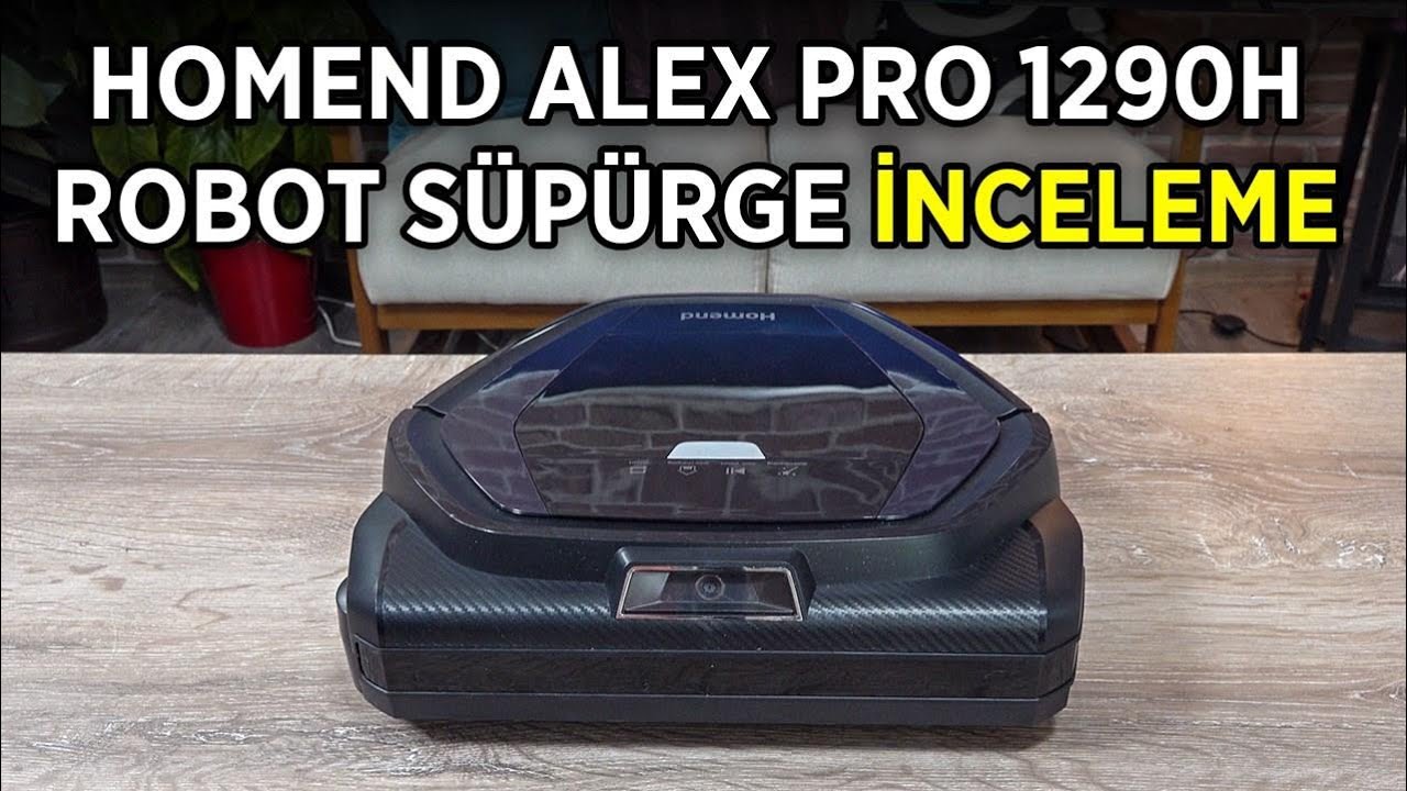Homend Alex Pro 1290H Robot Süpürge İnceleme