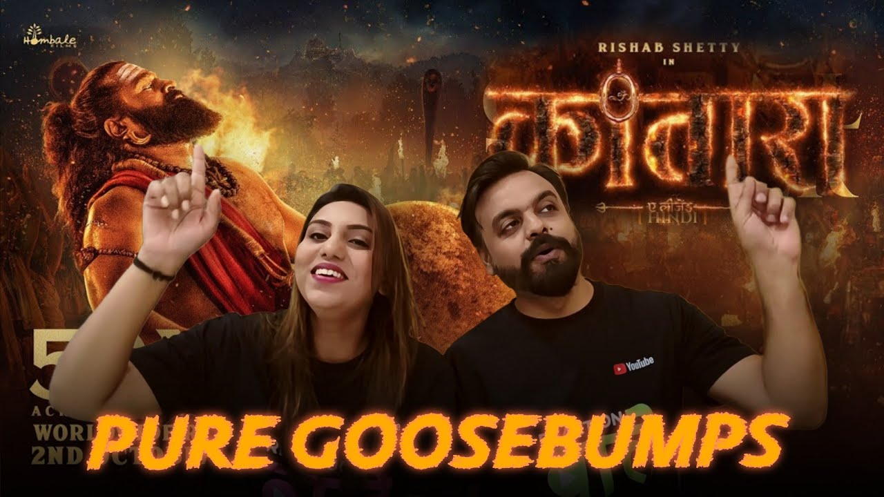 Kantara Chapter 1 Trailer Reaction | Goosebumps Moments!