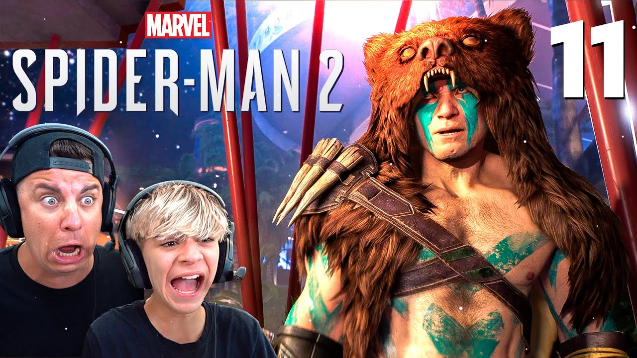 I DIDN'T KNOW THERE WERE BEARS IN THESE WOODS! Marvel's Spider-Man 2 PS5 (Part 11)