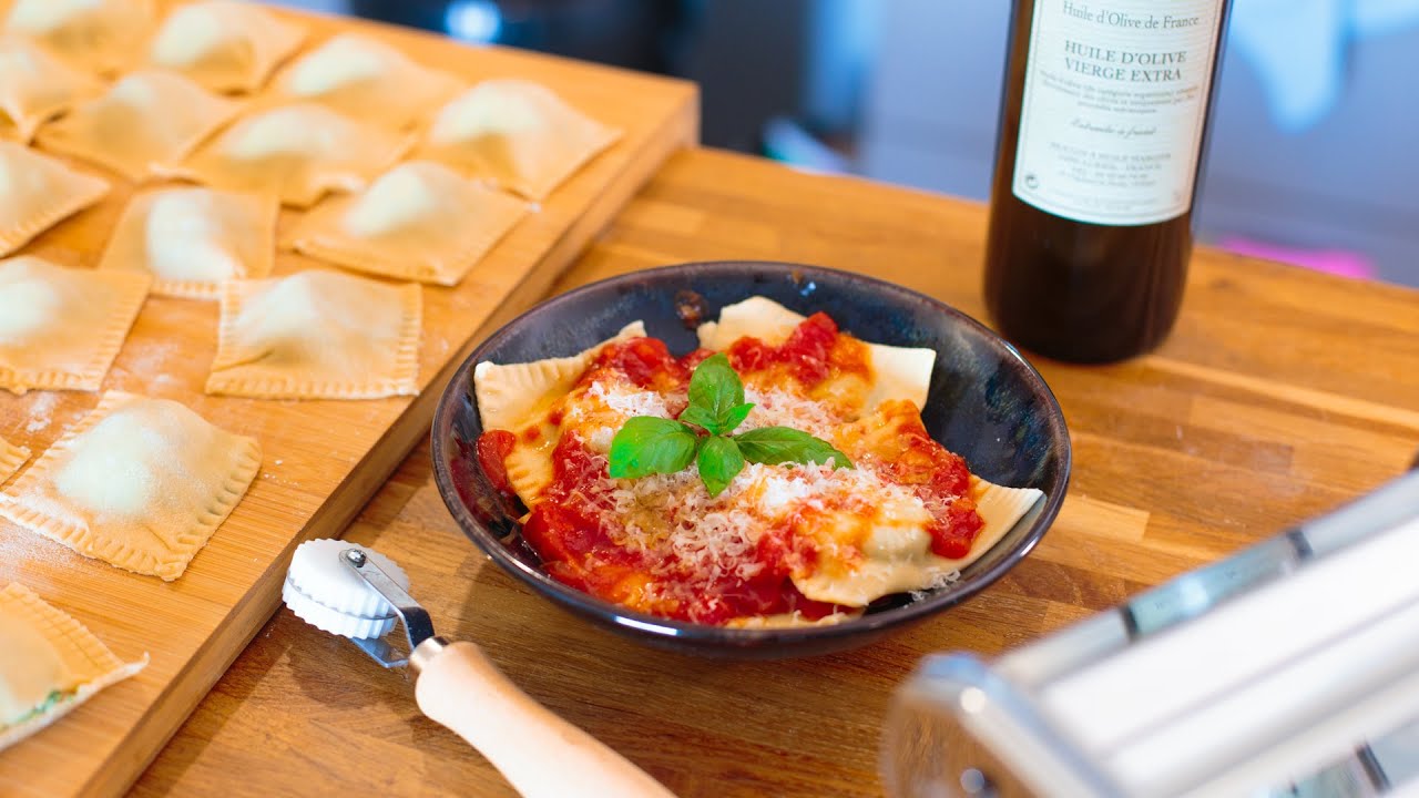 Mes meilleurs raviolis ricotta épinards