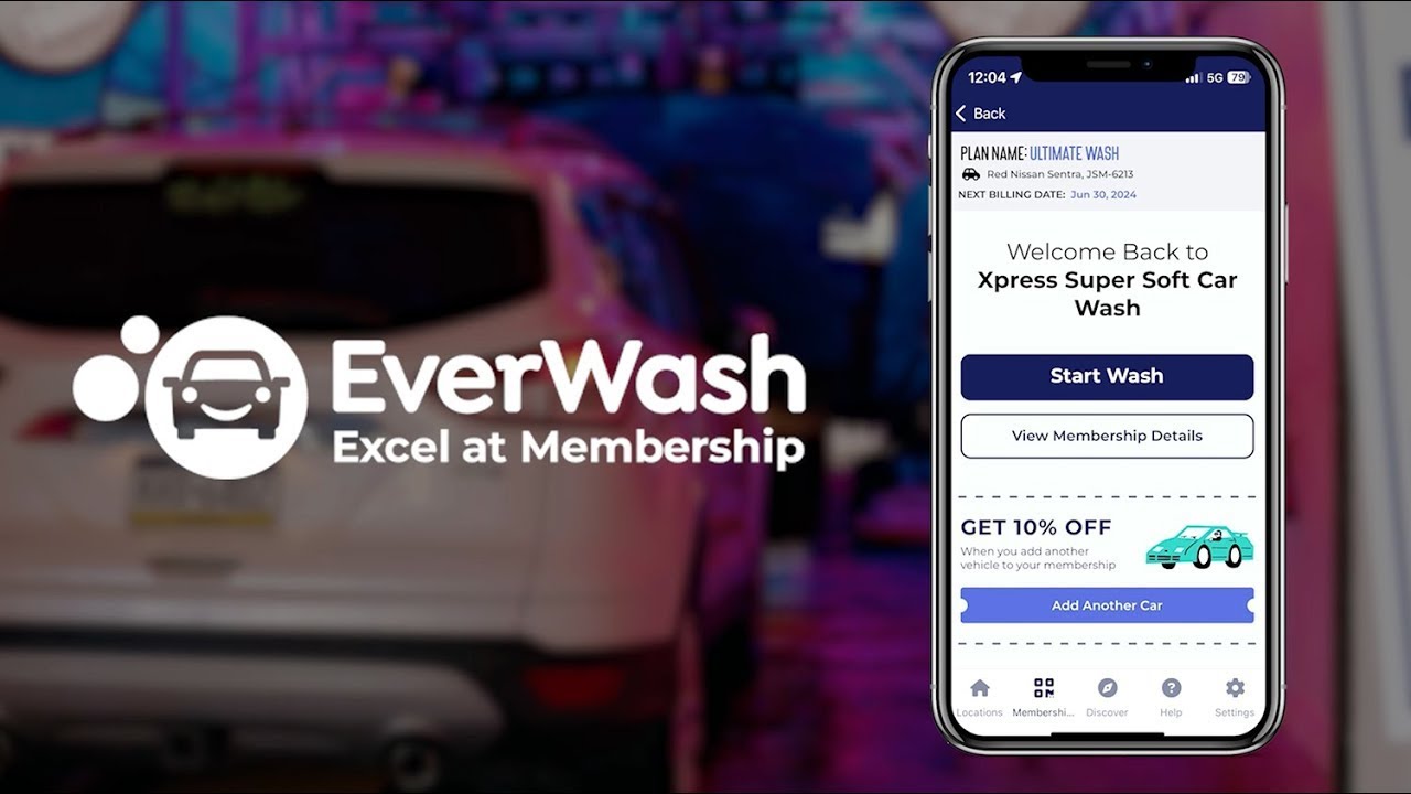 EverWash Mobile App Demo