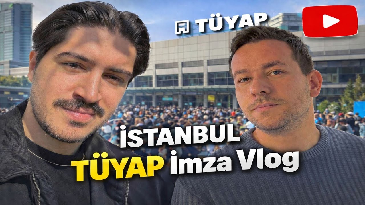 İLK VLOG / İSTANBUL TÜYAP KİTAP FUARI / YAZAR YOLCULUĞU