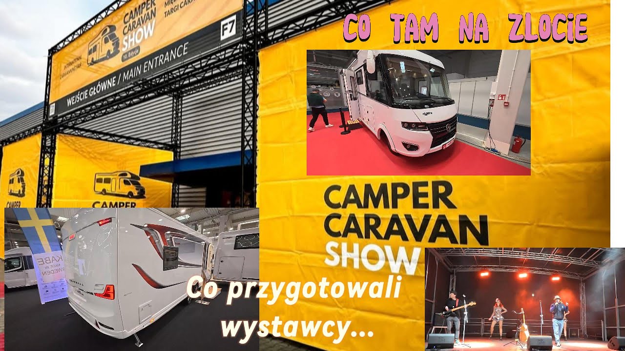 Targi i zlot Camper & Caravan Show 2025 w Nadarzynie. Co przygotowali wystawcy? Co dla zlotowicz&oacute;w?