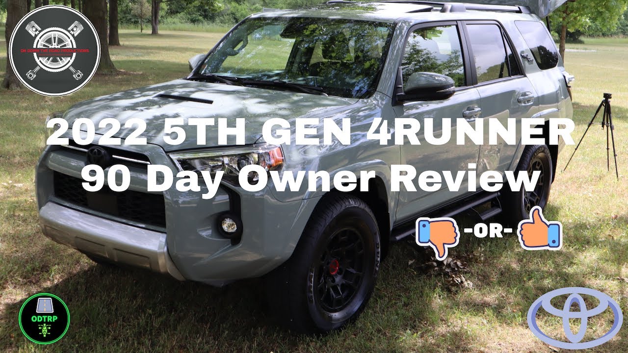 COMPELLING 👍 - 2022 TRD Off Road Premium 90 Day Owner Review. #Review #analysis #4Runner #owner #usa