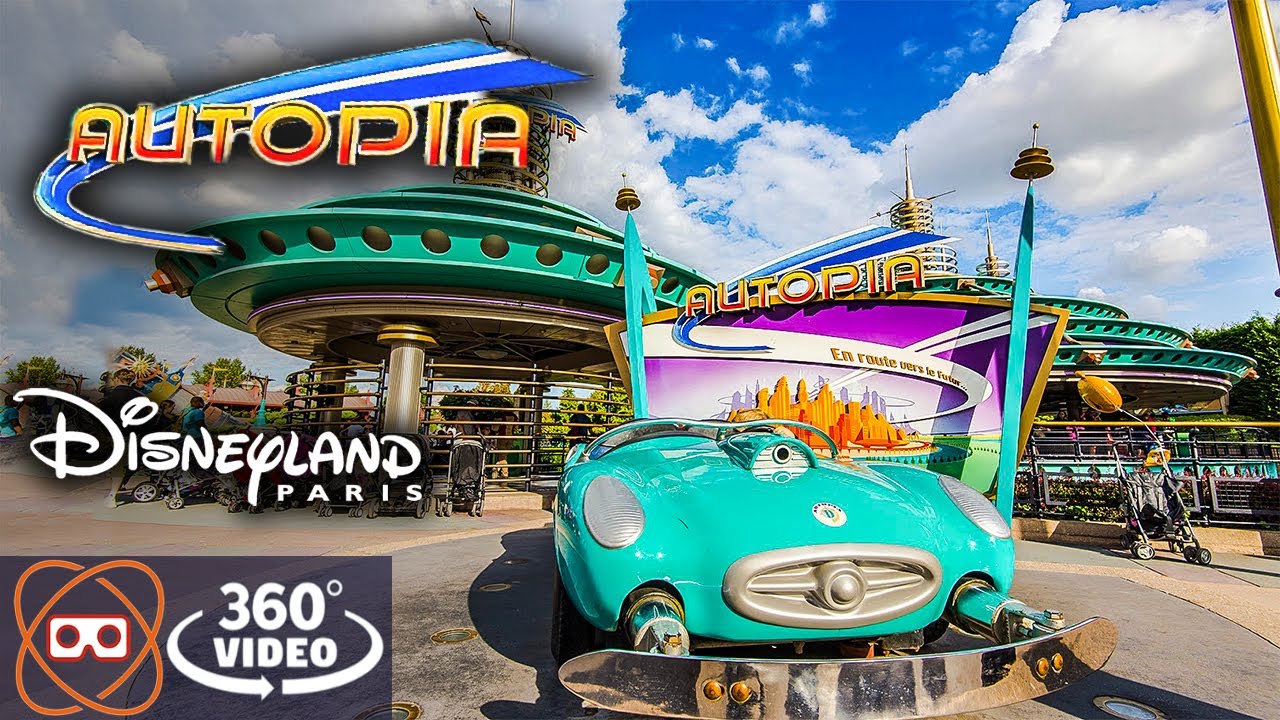 [5K 360] Disneyland Paris Autopia - 2019 Major Refurbishment