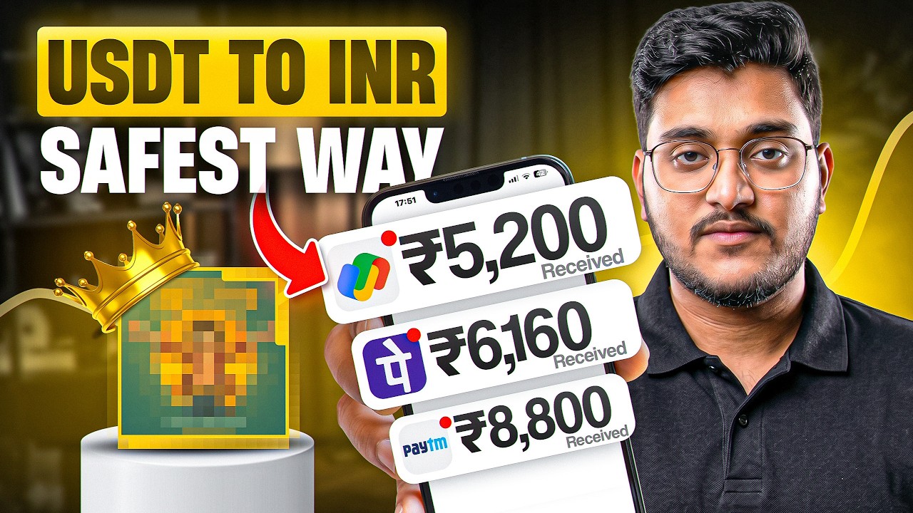 Best & Safest Way to Convert USDT to INR in India I No more Bank Freeze I Fx Biswa