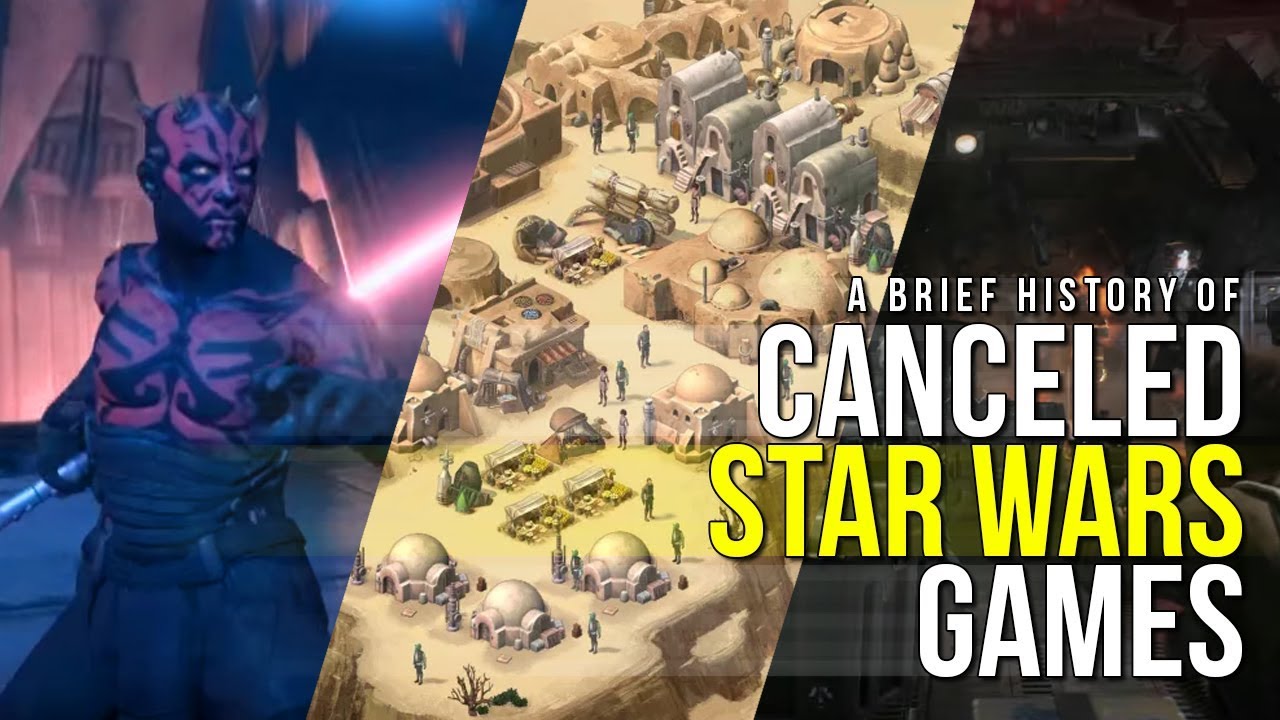 A Brief History of Canceled Star Wars Games