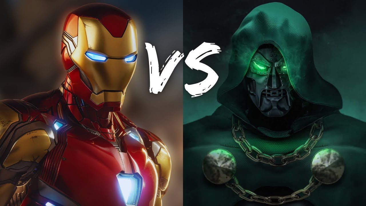 Iron Man vs Doctor Doom | Super Rap Battle