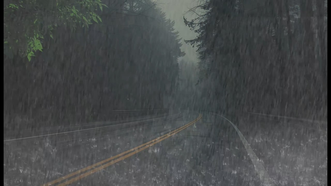 Rain Sounds For Sleeping 99% | Fall Asleep Fast With Heavy Rain & Relaxing Thunderstorm At Night