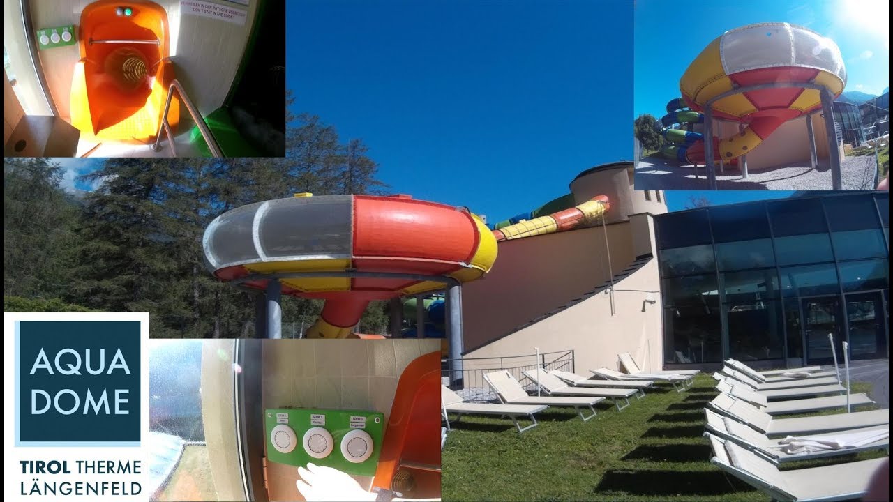 Aqua Dome - Therme Längenfeld (A) - Trichterrutsche (New Bowl-Slide 2017)