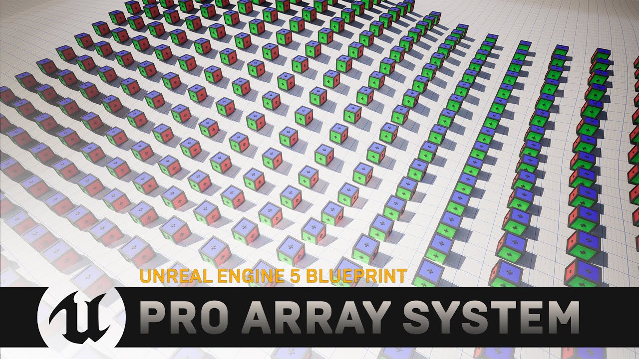 fab.com | UE5 Pro Array System Blueprint Demo & Tutorial
