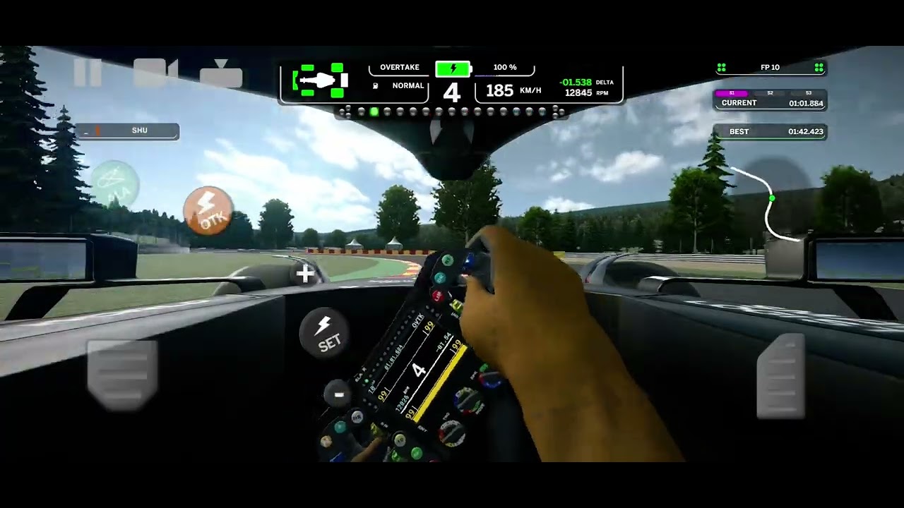 My fastest time in Spa after v7.6 update (Ala mobile)