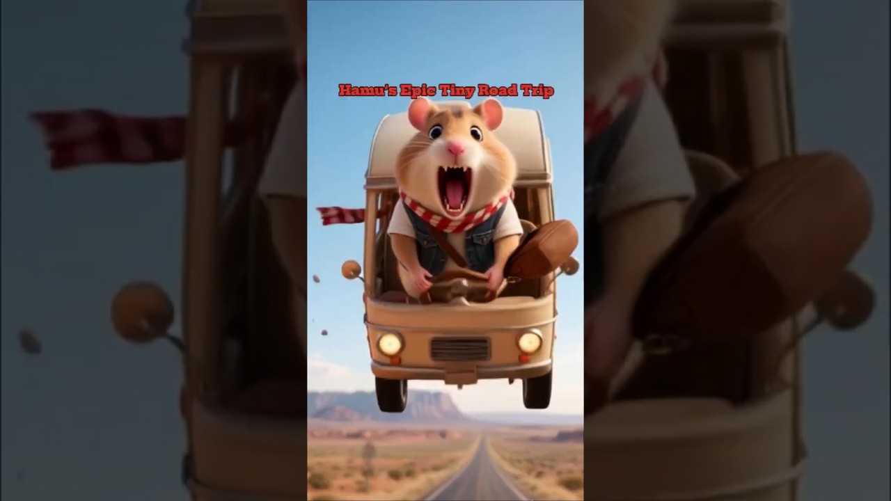 Tiny Hamster’s Canyon Crash!
