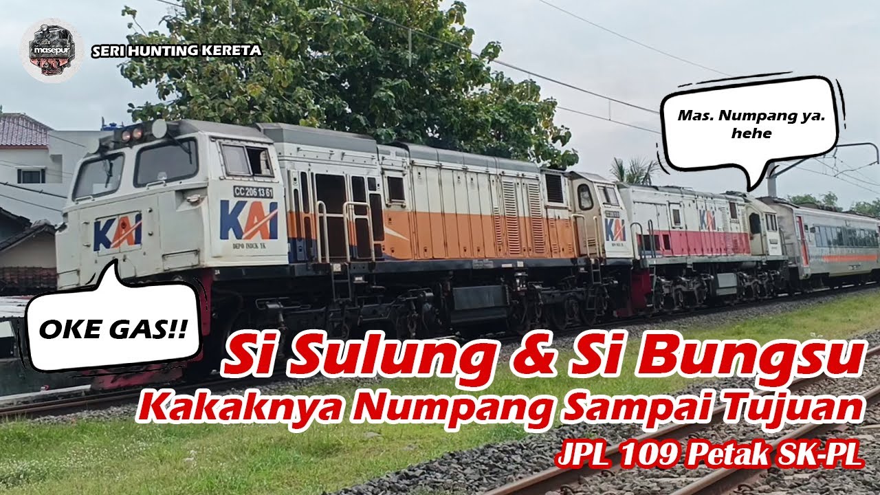 Si Sulung dan Si Bungsu Gandengan - 9 Februari 2026 | Seri Hunting Kereta