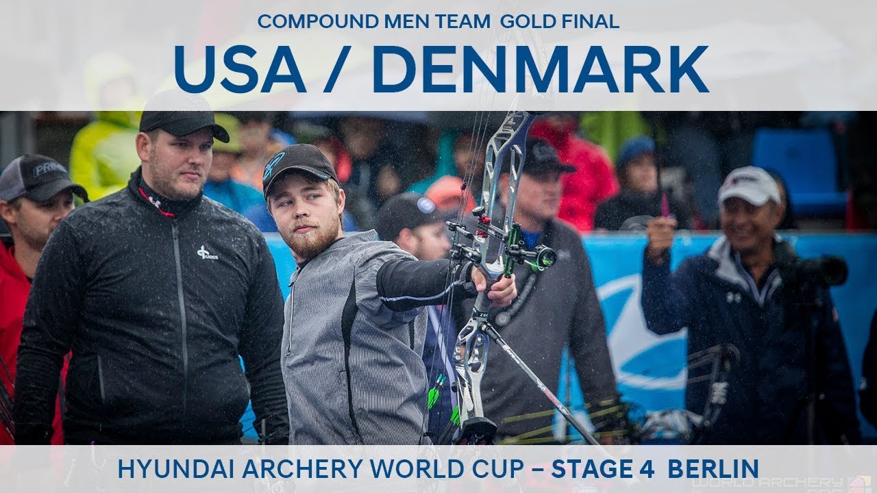 USA v Denmark – Compound Men Team Gold Final | Berlin 2017