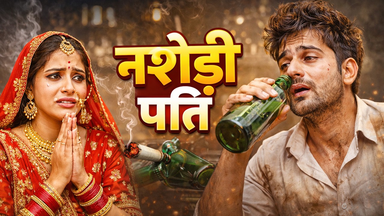 नशेड़ी पति - एक हरियाणवी इमोशनल कहानी #हरियाणवी_पारिवारिक_नाटक emotional story