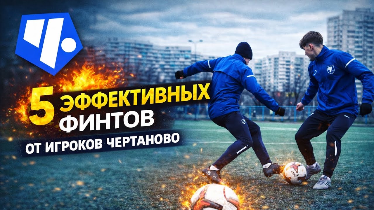 5 эффективных финтов от игроков Академии Чертаново | Техника обыгрыша 1v1