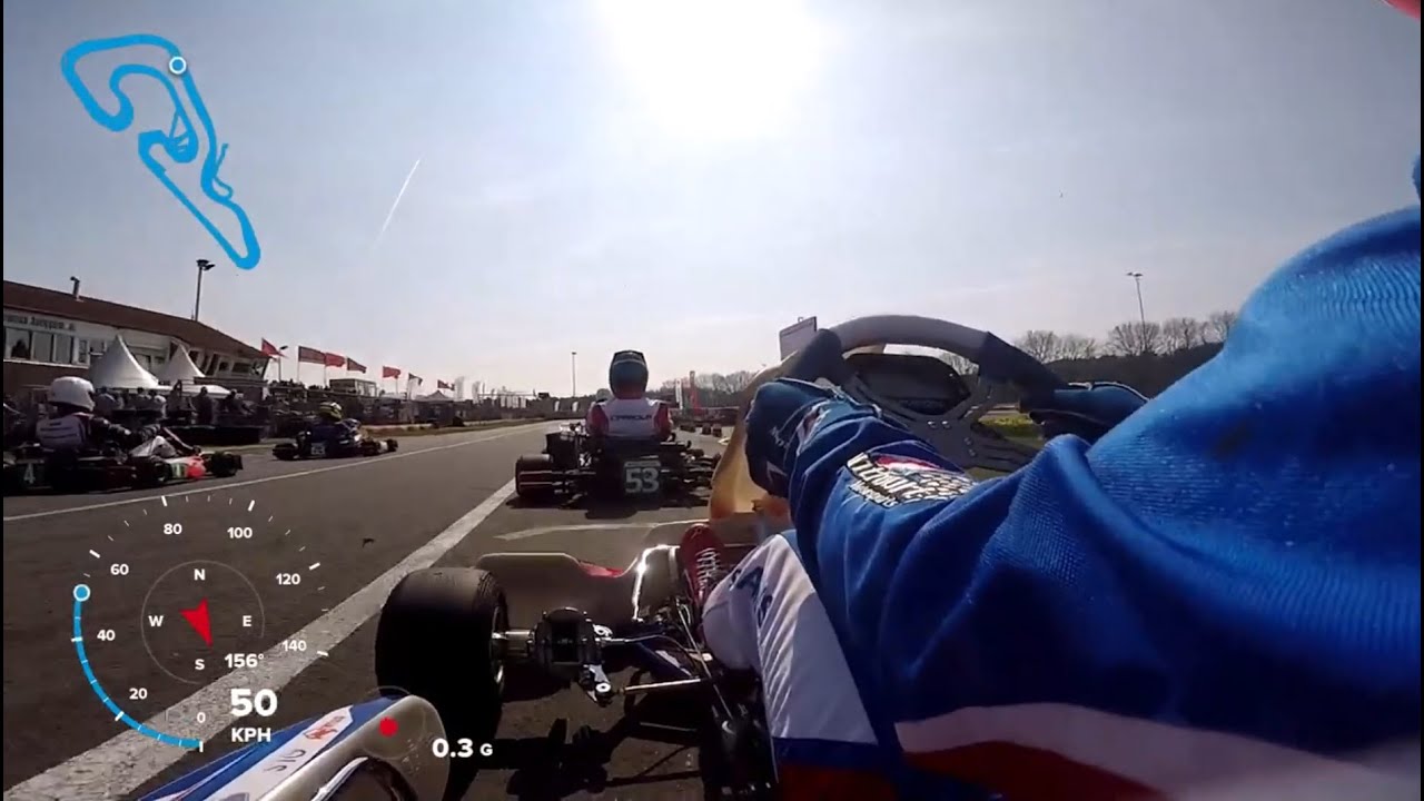 NK2 KARTING RACE AT BERGHEM - JESSE SPAANS DD2