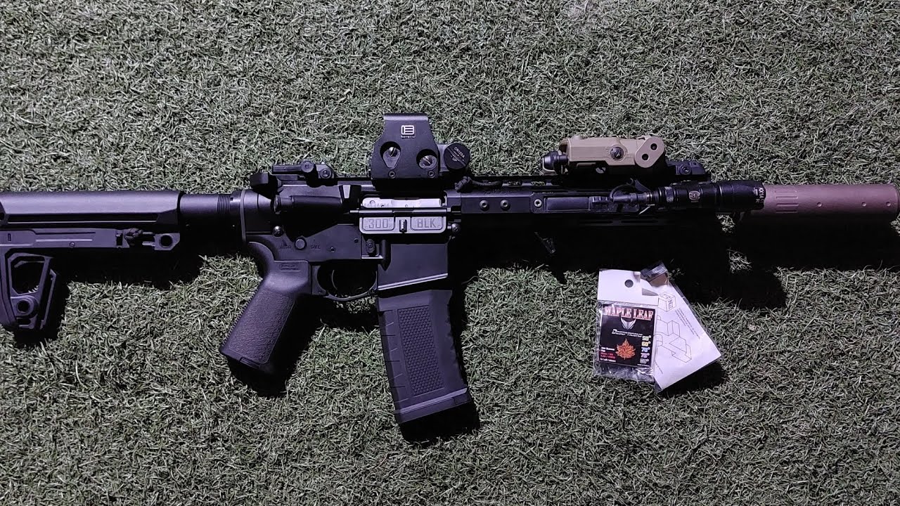UPGRADEO N4 NOVESKE: Como cambiar la leva y la goma de hop up de un n4 de noveske de golden eagle!!!