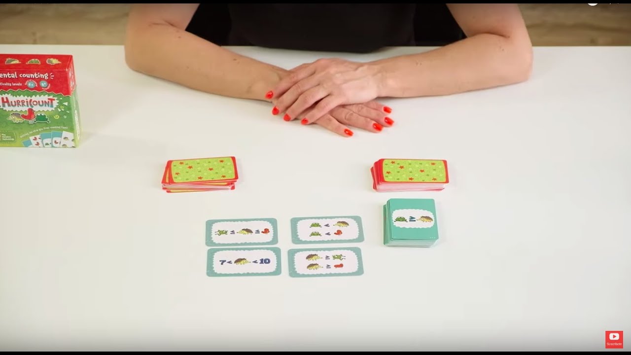 Hurri Count, un divertido juego de cartas para practicar el cálculo mental con niños de primaria