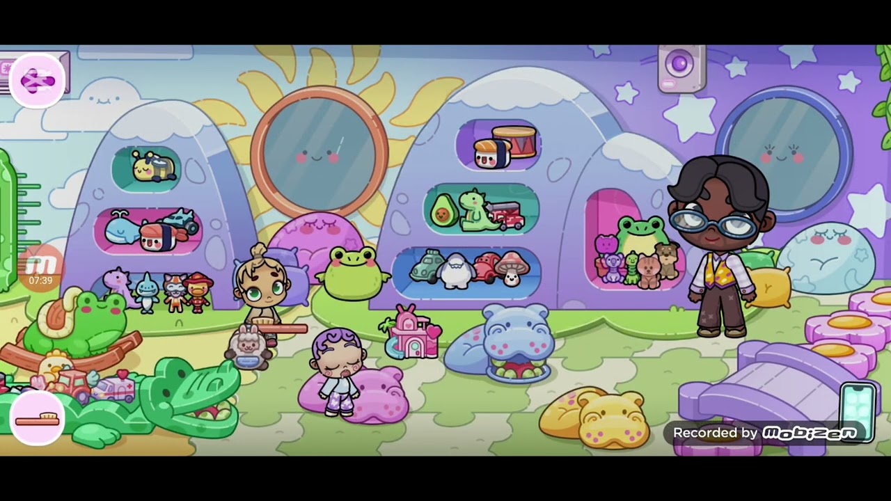 Le 1er jour à la crèche. 
