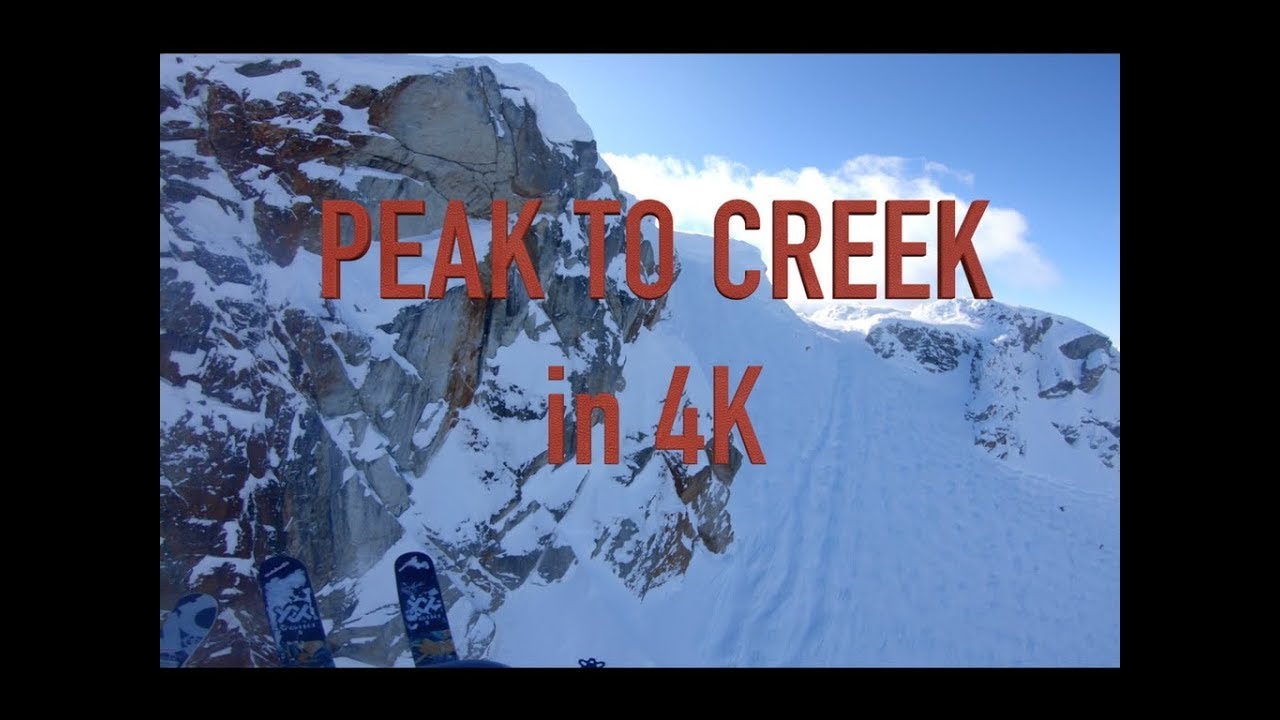 PEAK TO CREEK in 4K at Whistler
