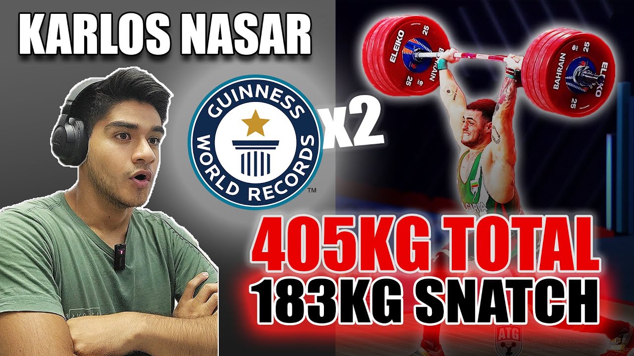 REACCIONANDO a los casi 3 RECORDS MUNDIALES de Karlos Nasar | World Championship 2024 Manama