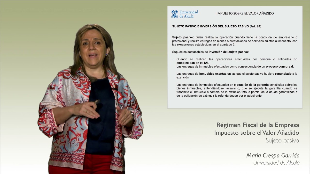 IVA Sujeto pasivo