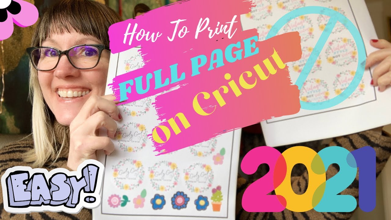 Как сэкономить место при печати полной страницы на Cricut | ЛЕГКО! Версия 2021 года