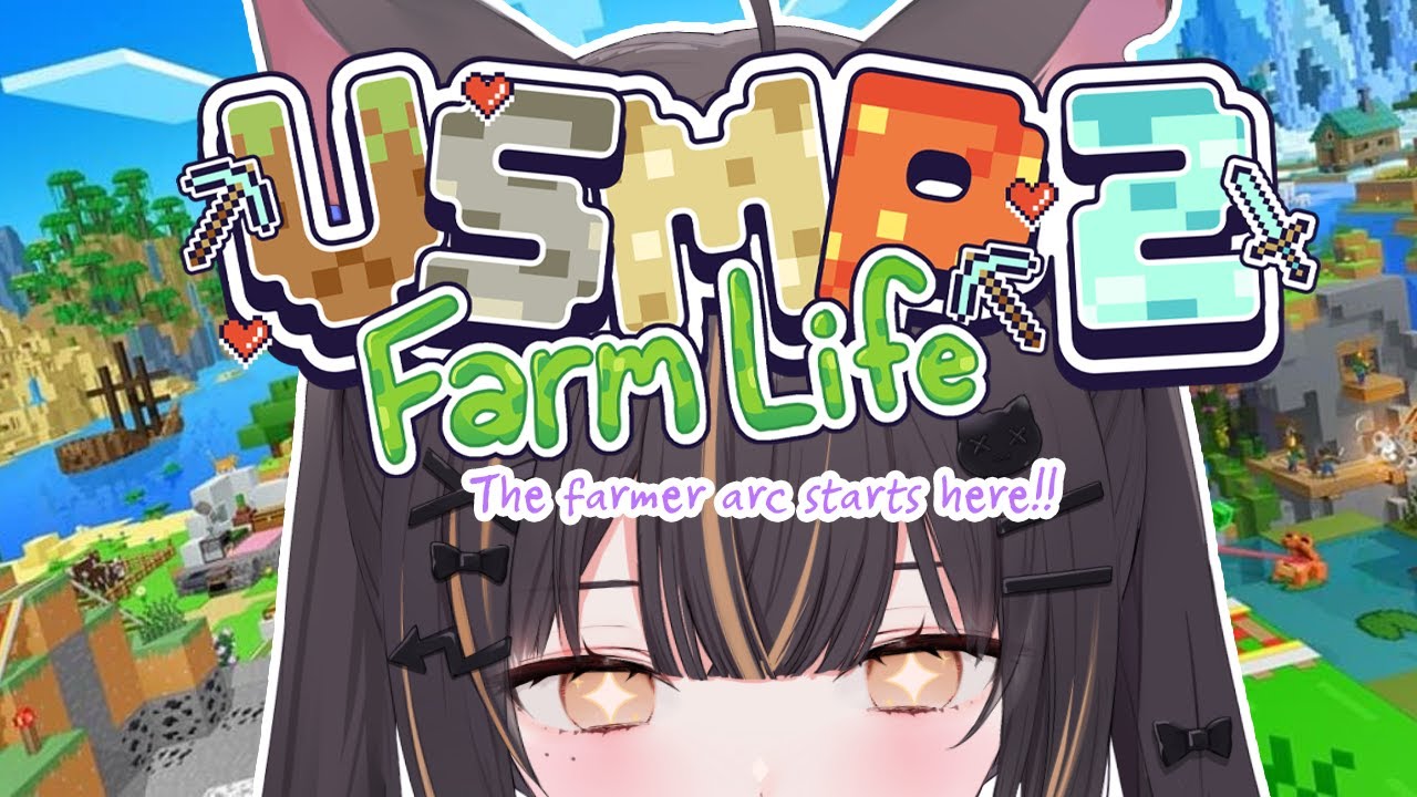 【MINECRAFT VSMP2: FARM LIFE】cat starting a brand new farm life!!