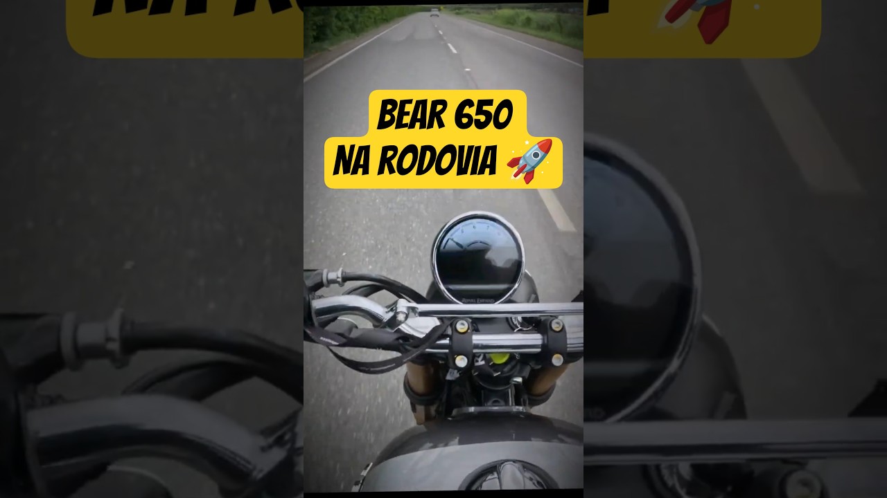 BEAR 650 NA BR MUITA ESTABILIDADE E TORQUE  #royalenfield#bear650