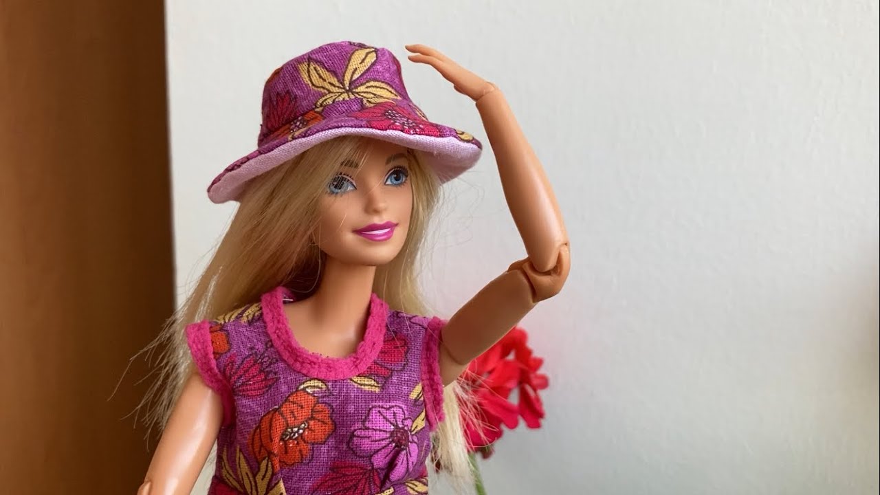 HOW TO SEW AWESOME BARBIE SUMMER HAT