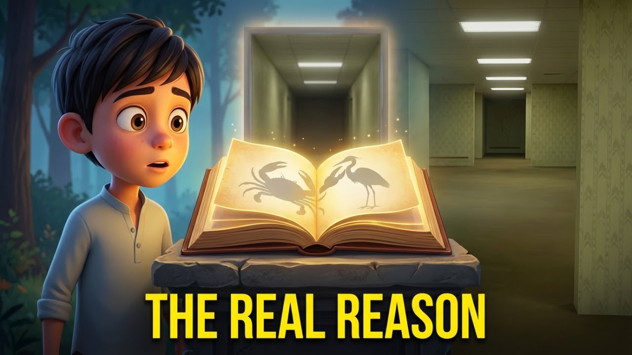 What's the REAL Reason Timeless Fables Like The Heron and the Crab Endure? #backrooms #trend