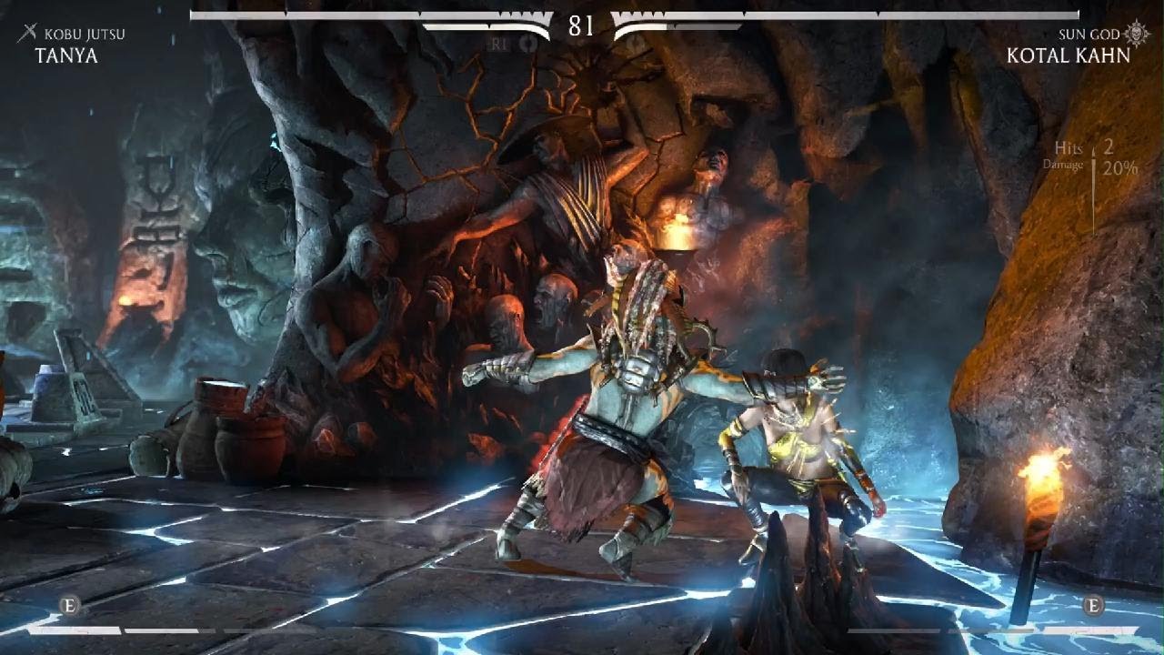 Mortal Kombat X_Tanya/Kobu Jutsu VS Kotal Khan/Sun God