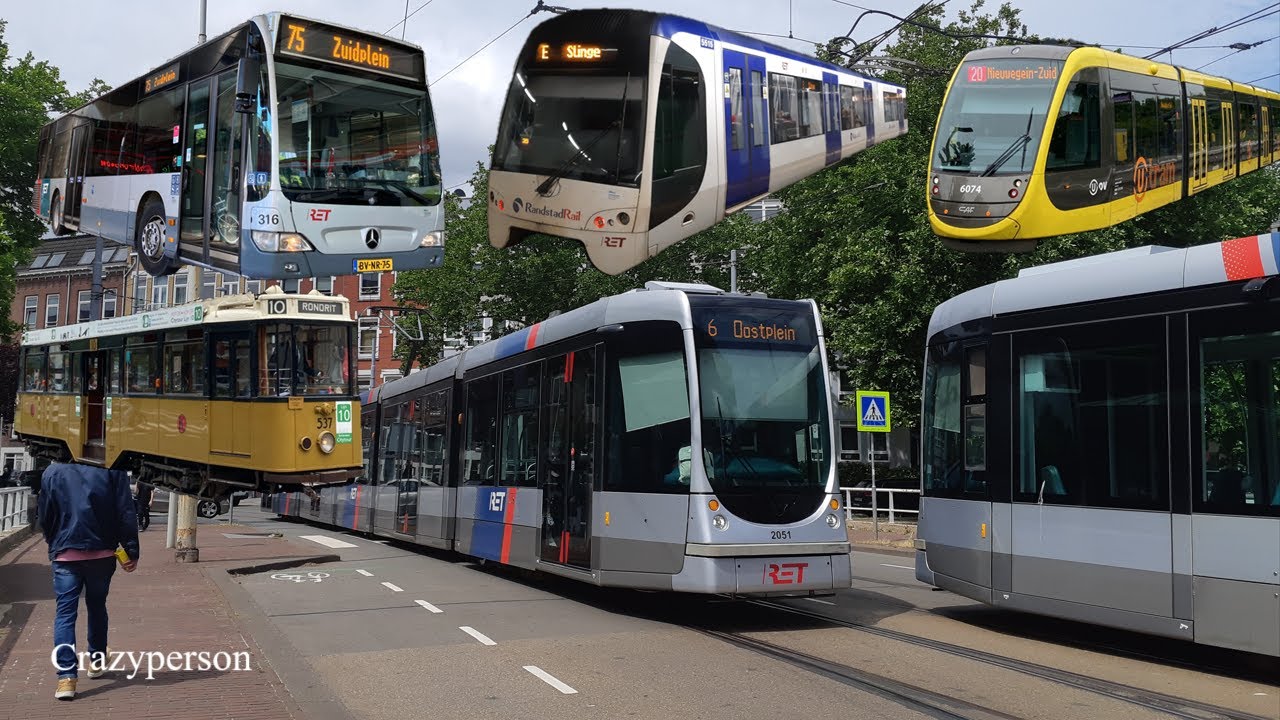 Tram Metro Bus Trein in Nederland - Juni 2025 | Openbaar Vervoer