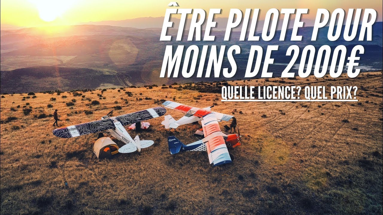 ✈️ DEVENIR PILOTE pour MOINS de 2000 € 💰- Comparaison licence ULM - PPL (prix, conseil, etc.)