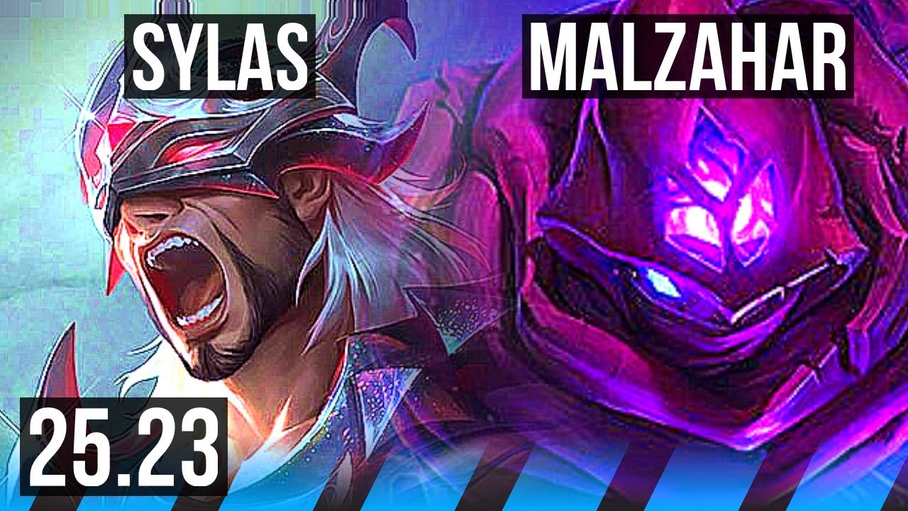 SYLAS vs MALZAHAR (MID) | EUW Master | 25.23