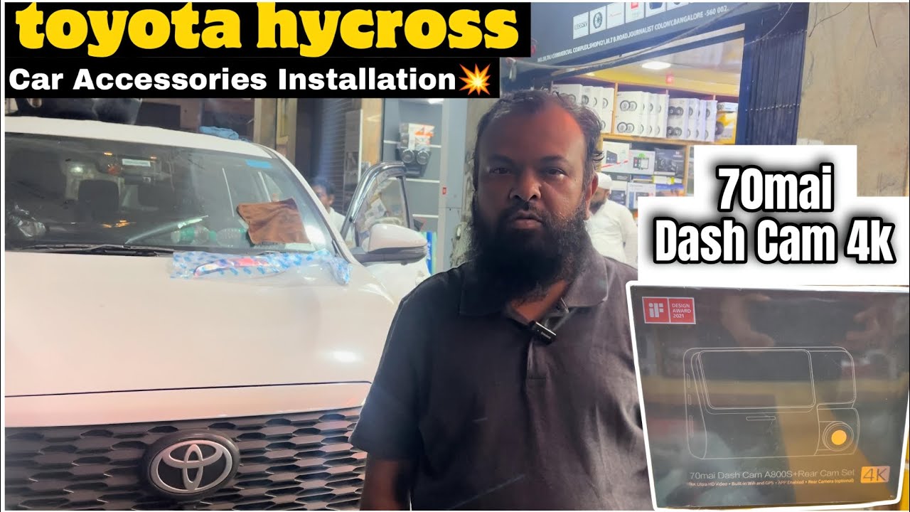 Ultimate Toyota Innova Hycross Dash Cam & Accessories Installation | car accessories in bangalore