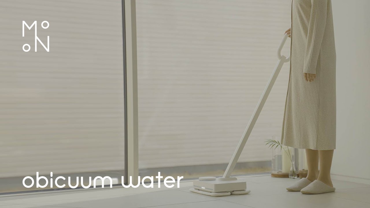 모온 무선물걸레청소기 오비큠워터 / 사용법