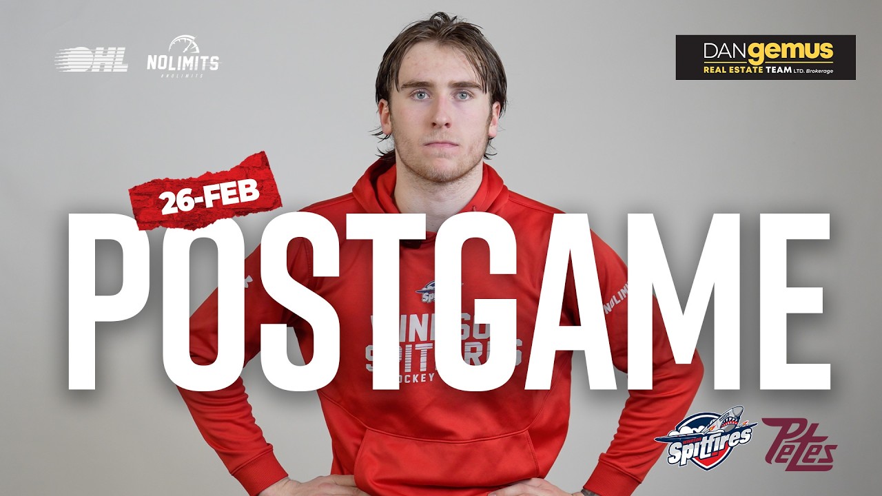 Postgame WSR vs PBO February 26th 2026. Presented by The Dan Gemus Real Estate Team