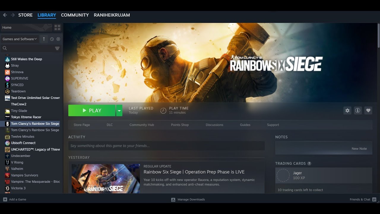 Исправление проблемы с запуском Rainbow Six Siege на ПК