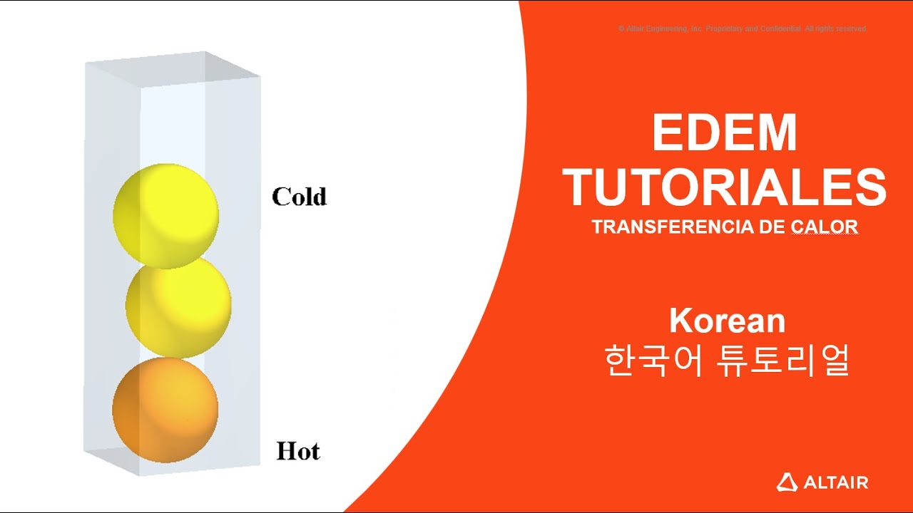 EDEM Material Modelling: Heat transfer
