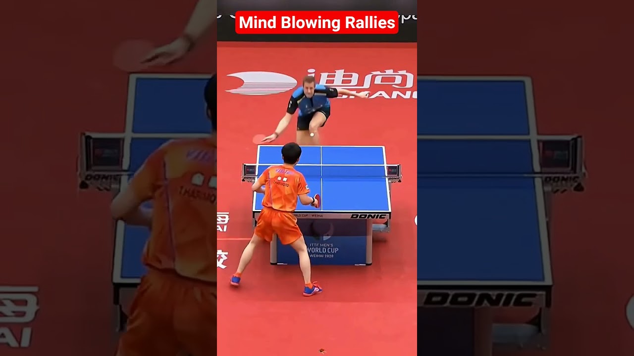 Mind blowing table tennis rallies