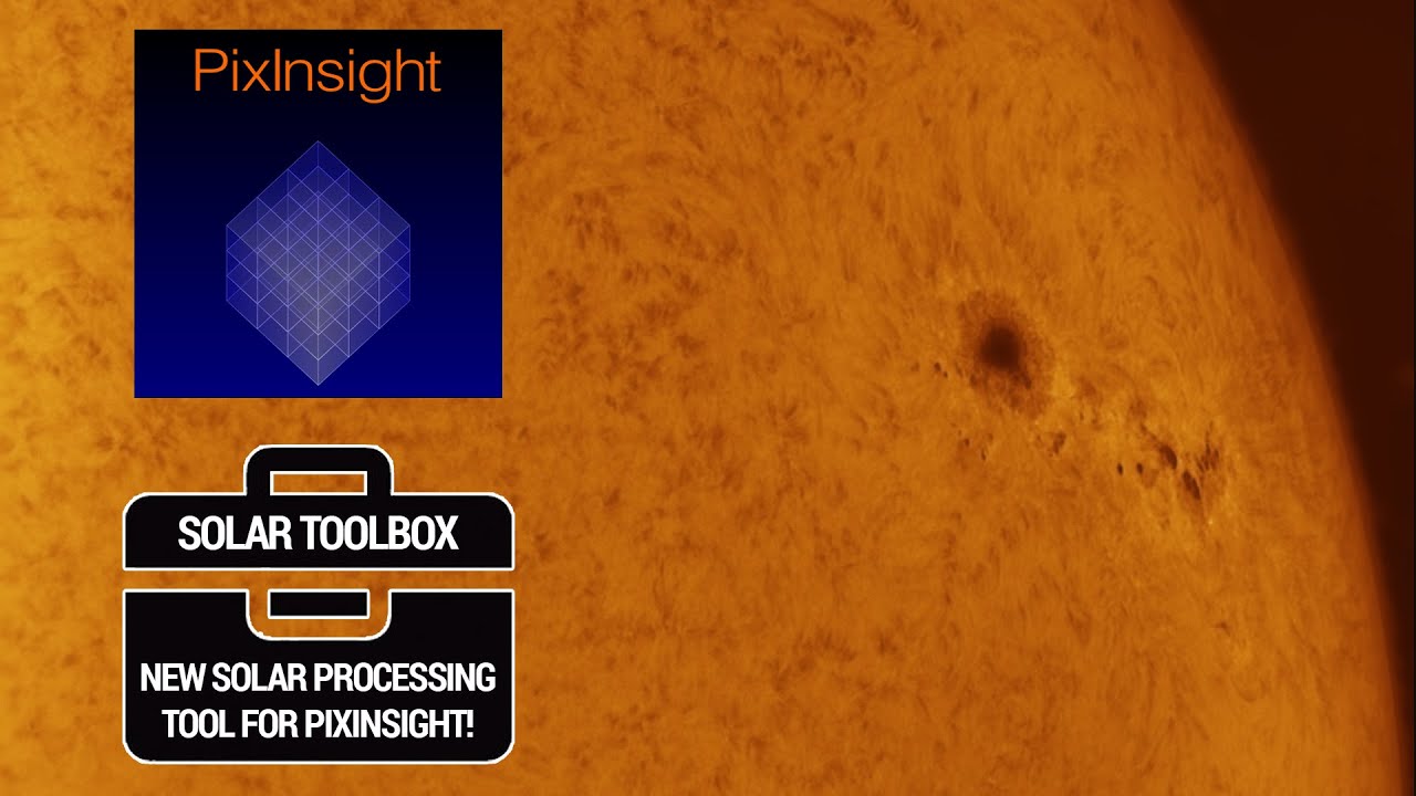 * NEW TOOL * Solar Toolbox Script For H-Alpha / Ca-K Processing